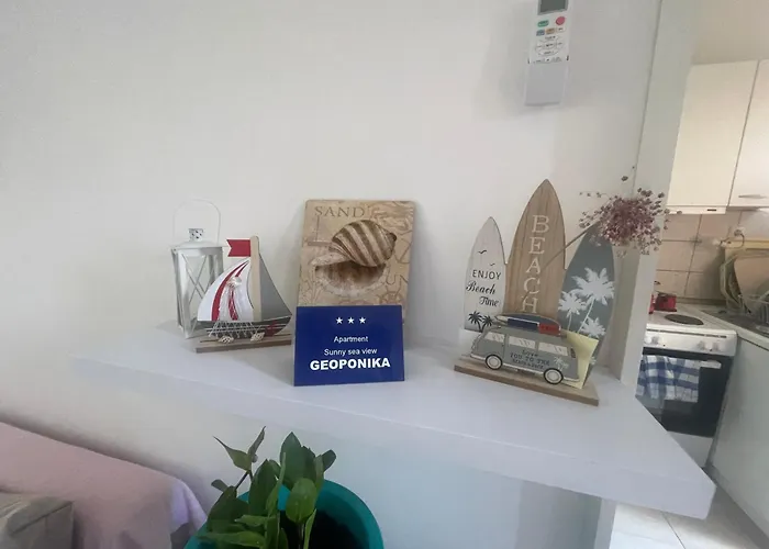 Appartement Sunny Sea View Apartment- Geoponika - Free Parking Nea Kallikrateia