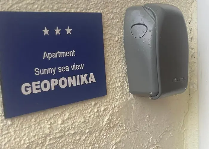 Sunny Sea View Apartment- Geoponika - Free Parking Nea Kallikrateia