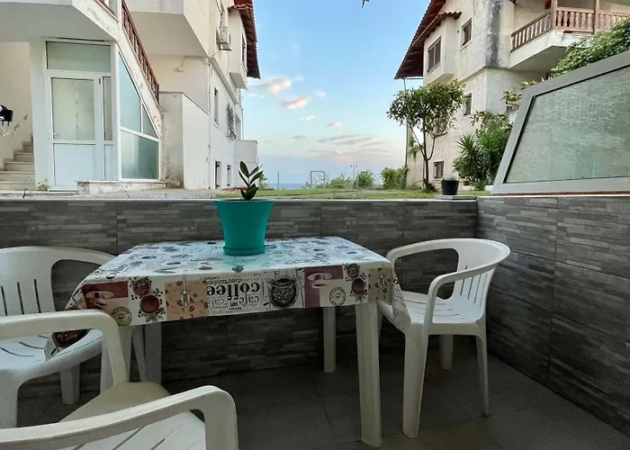 Sunny Sea View Apartment- Geoponika - Free Parking * Nea Kallikrateia